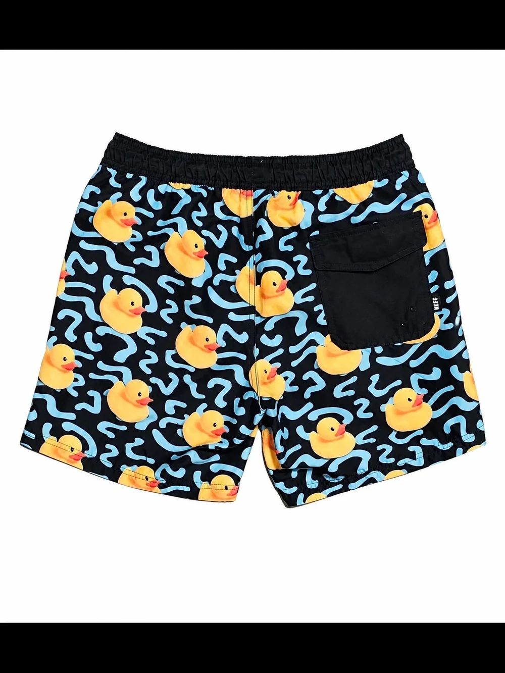 Neff Rubber Duck Print Swim Trunks - Small